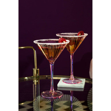 Marble & Brass Coasters (Set of 4)