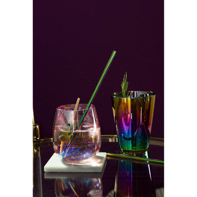 Marble & Brass Coasters (Set of 4)