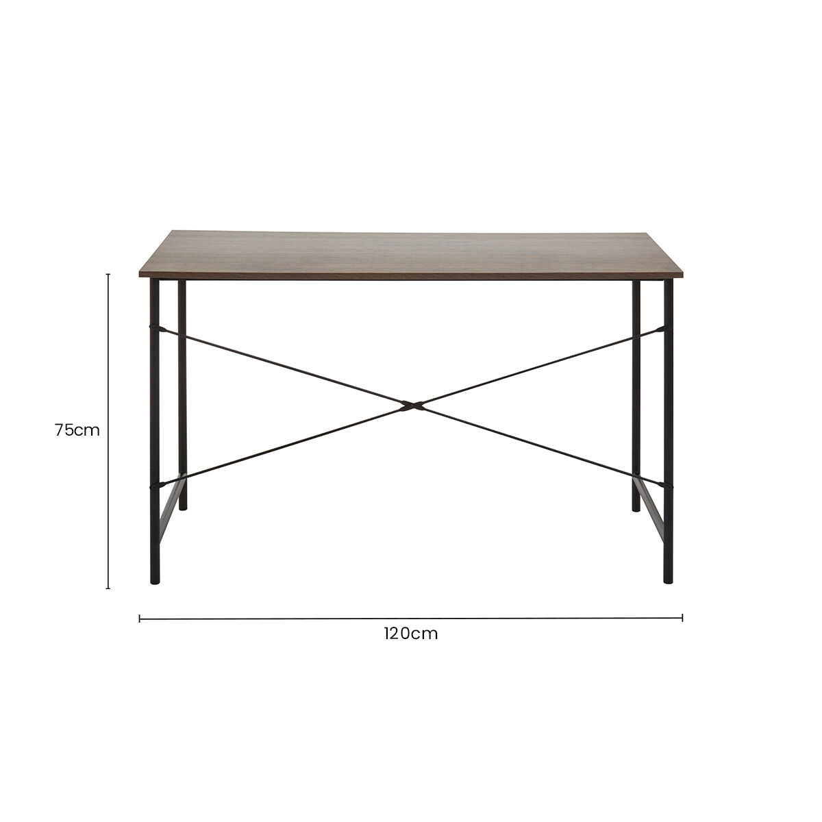 Dark Oak Top Desk
