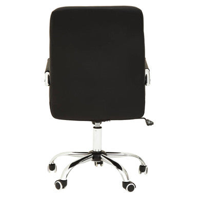 Black Tufted Home Office Chair