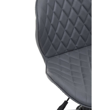 Grey and Black Home Office Chair