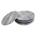 Grey Marble Coasters (Set of 4)