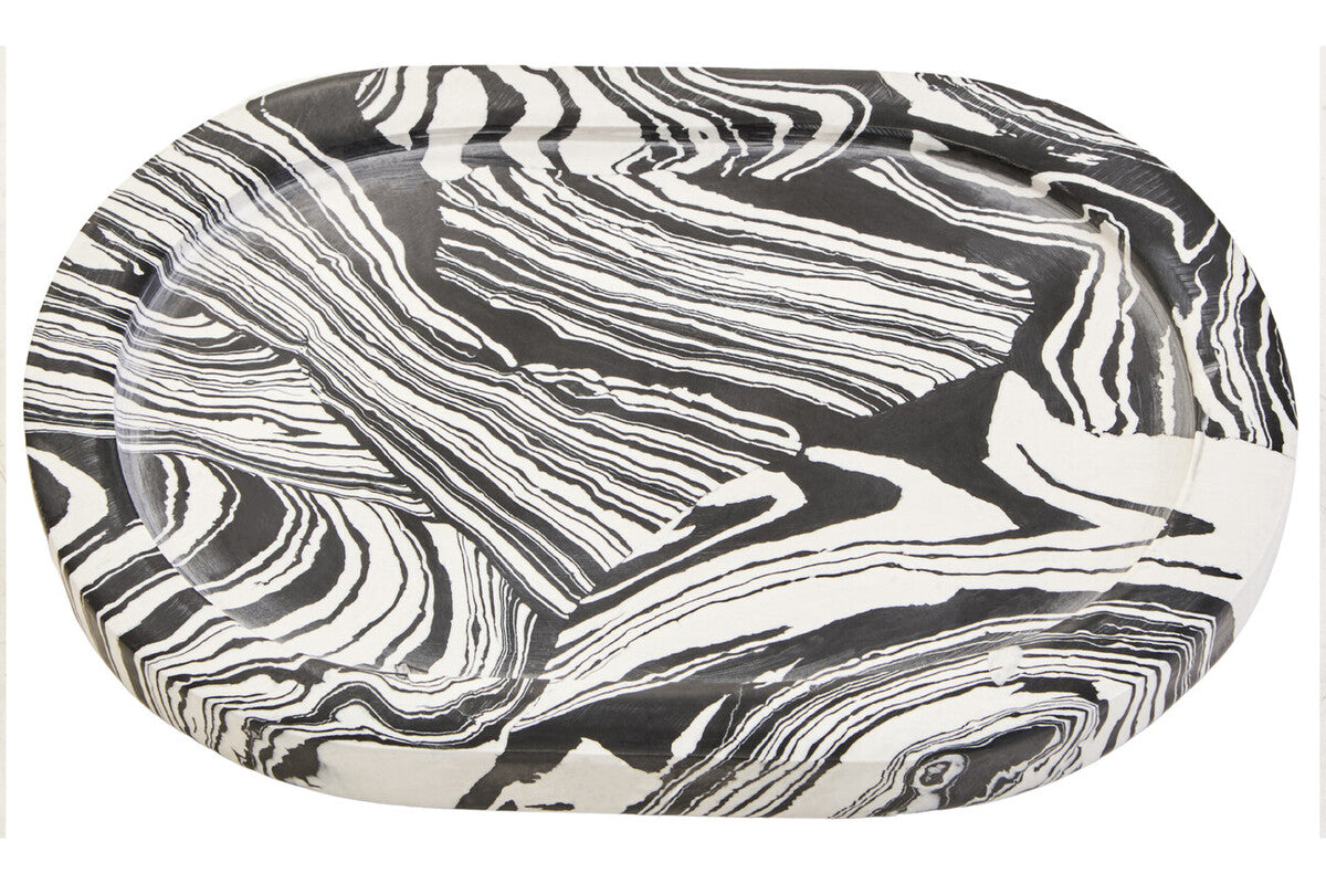 Oval Marble Tray