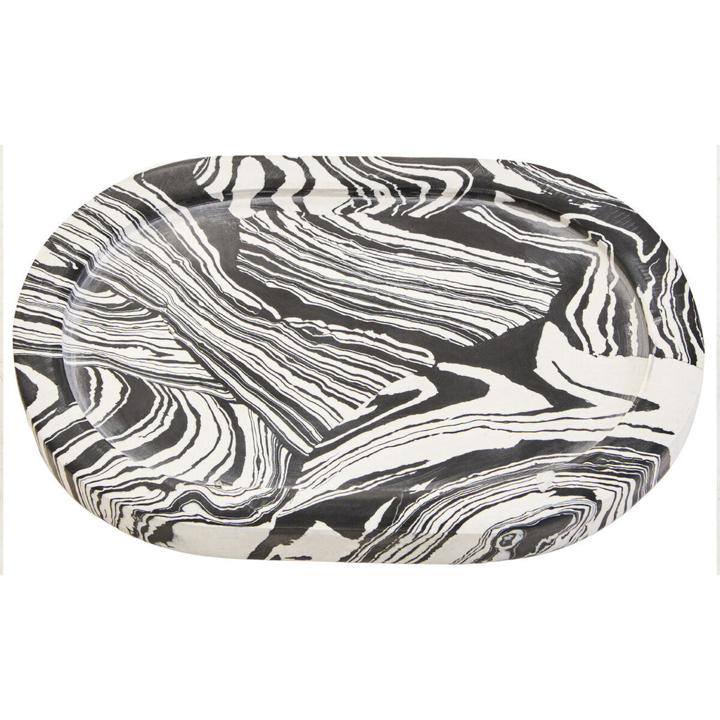 Oval Marble Tray