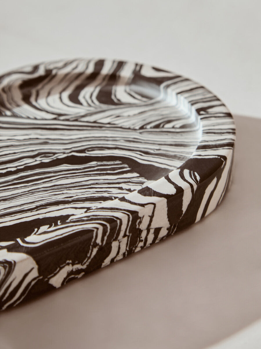 Oval Marble Tray