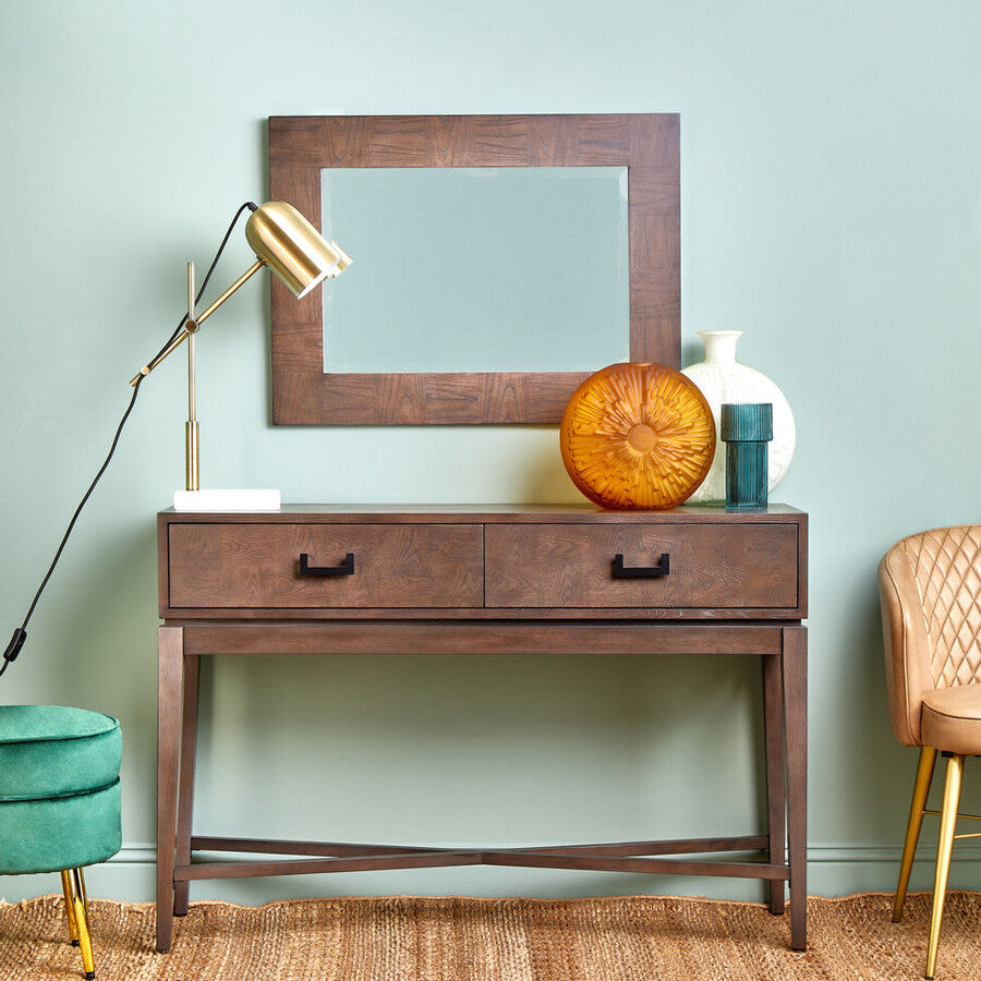 Gold and Marble Adjustable Desk Lamp