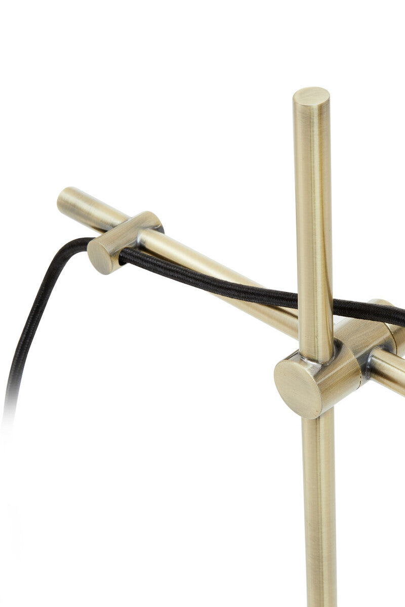 Gold and Marble Adjustable Desk Lamp