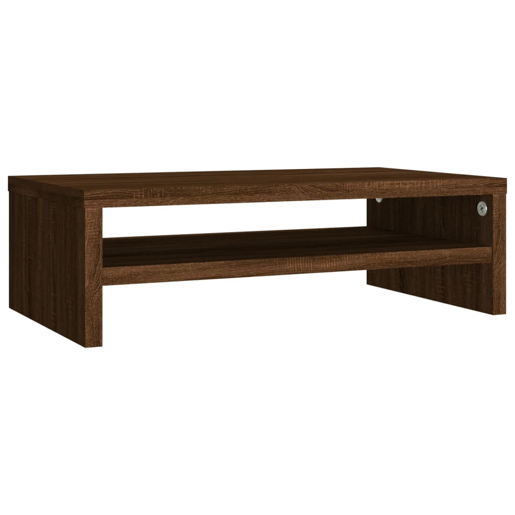 Monitor Stand - Brown Oak