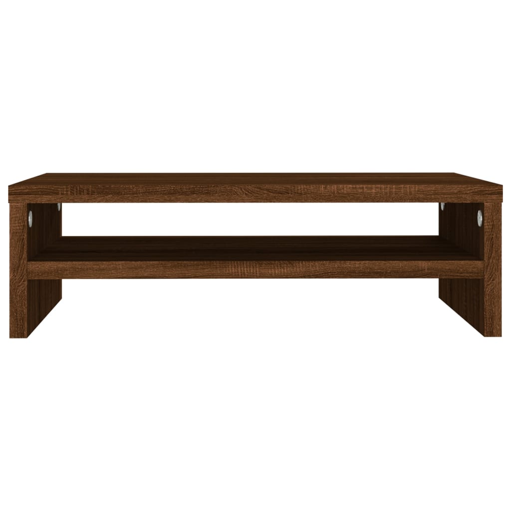 Monitor Stand - Brown Oak