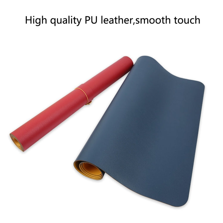 Double-Sided Leather Desk Mat (80 x 40cm)