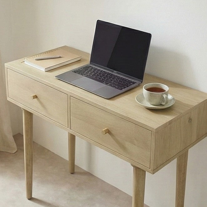 Minimalist Mango Wood Console Desk