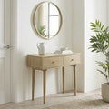 Minimalist Mango Wood Console Desk