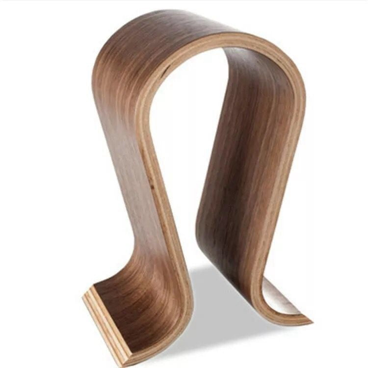 Solid Wood Headphone Stand