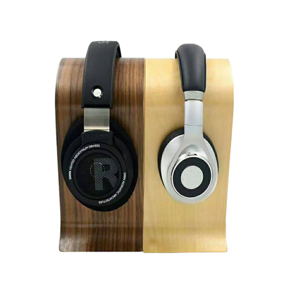 Solid Wood Headphone Stand