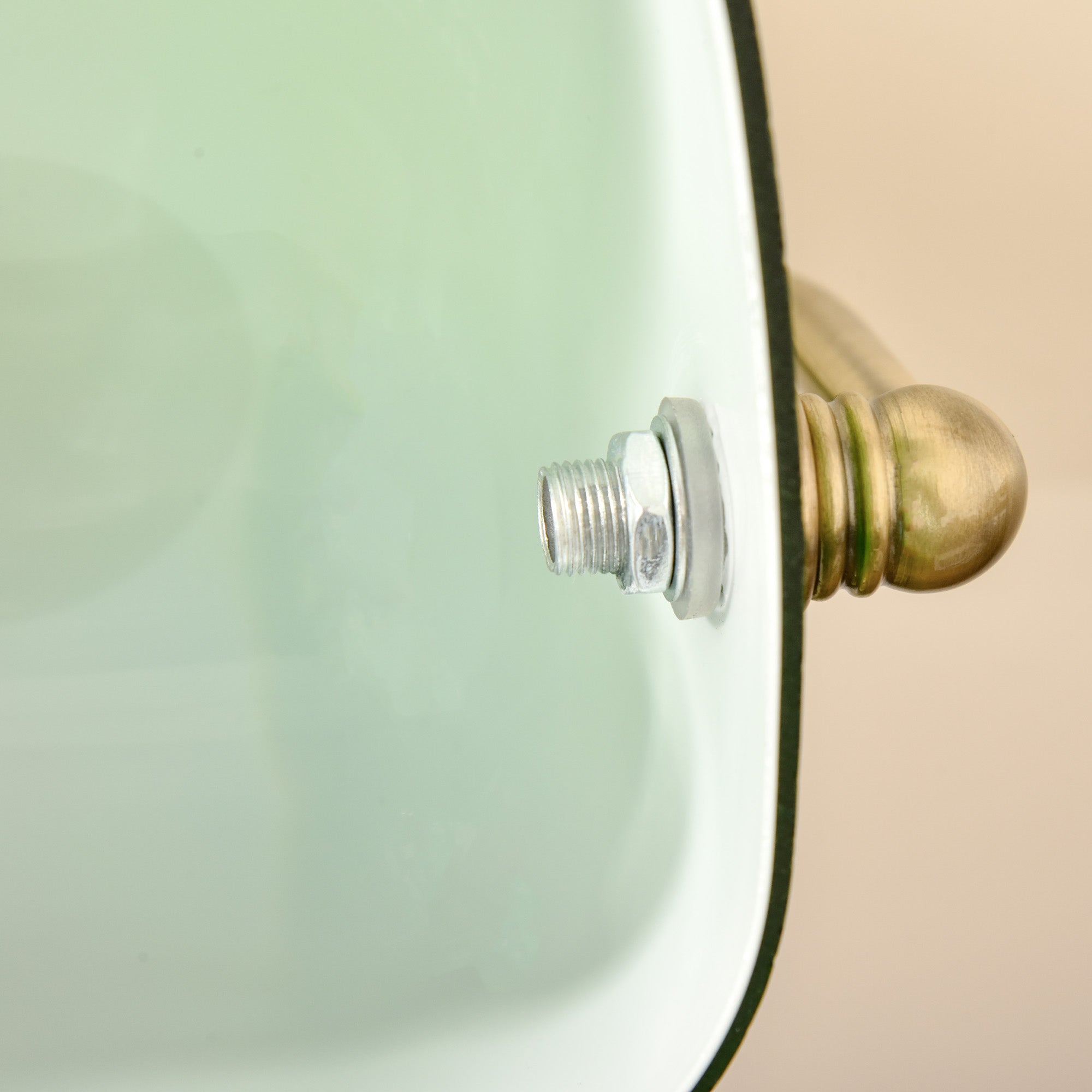 Banker's Desk Lamp - Green